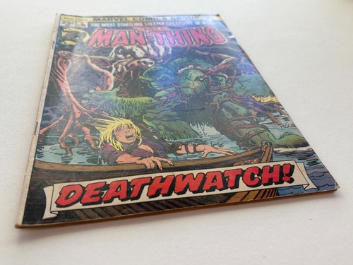 Man-Thing #9 (1974) Mike Ploog art Steve Gerber story VG range - Picture 2 of 4