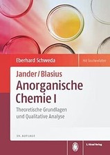Jander/Blasius | Anorganische Chemie I: Theoretisch... | Buch | Zustand sehr gut