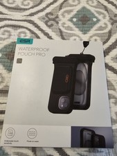 IPX8 Waterproof Phone Pouch For iPhone 15 Pro/14 Pro/13 Pro 2 pk Black Purple