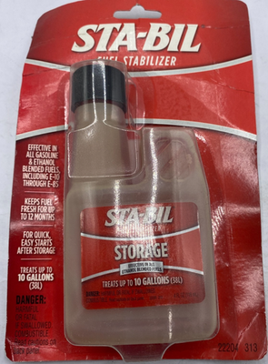 #ad STA BIL 22204 Fuel Stabilizer Blister Card 4 Fl oz.Red 🔔 $5.52