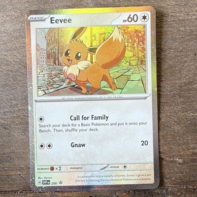 Eevee Sv: Scarlet & Violet Promo Cosmos Holo Basic English 60 HP SVP200