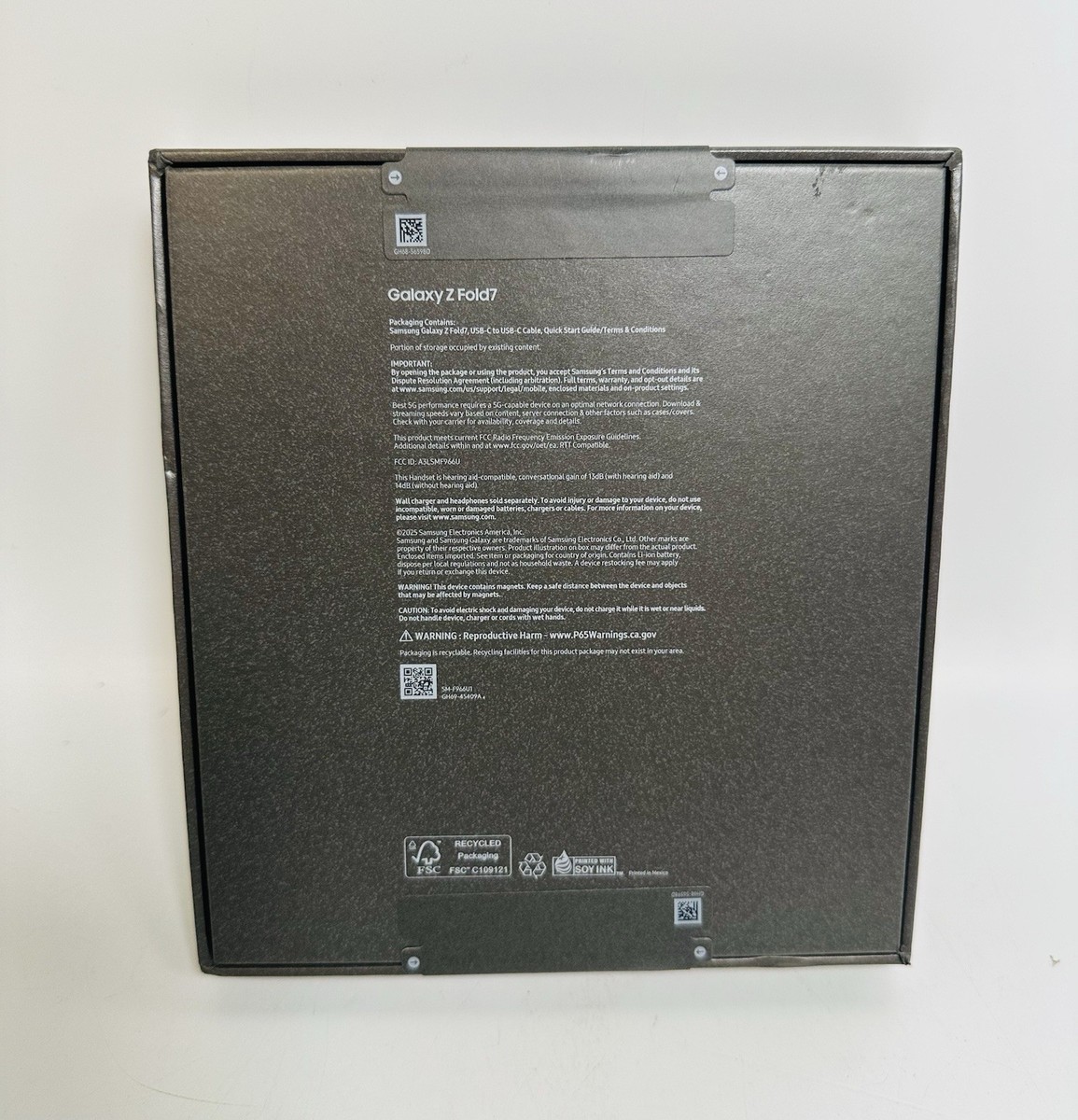 Samsung Galaxy Z Fold7 F966U1 256 GB - Blue Factory Unlocked