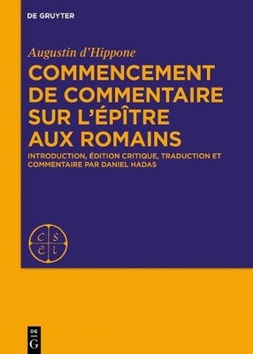 Augustine d Hip Commencement de commentaire sur  (Gebundene Ausgabe) (US IMPORT)