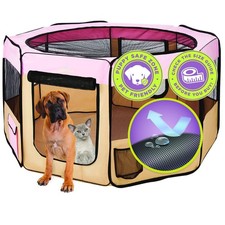 Puppy Pop Up Portable Playpen for Dog and Cat, Foldable Indoor/Outdoor Kitt...