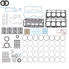 Full Gasket Set Pistons Bearings For Chrysler Aspen Durango Dodge Ram 5.7L V8