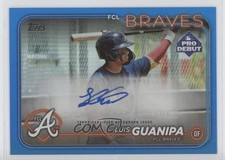 2024 Topps Pro Debut Blue Foil Auto 145/150 Luis Guanipa #PD-159 Auto 09if