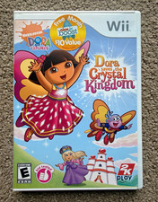 Dora Saves the Crystal Kingdom Nintendo Wii 2K Play Dora the Explorer E 2009