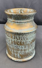 Vintage Stangl Antique Gold Hand-Painted Pottery Vase (#1)