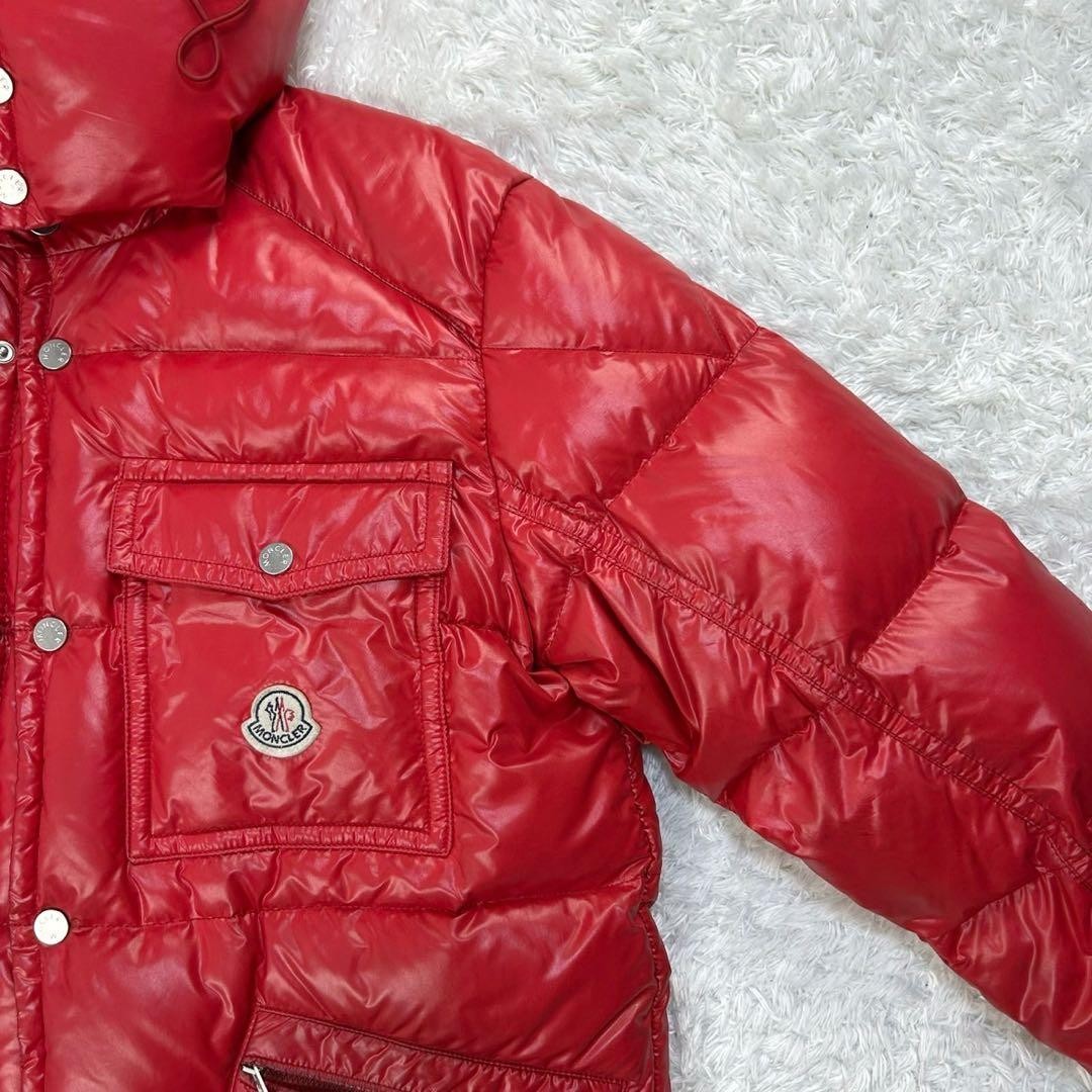 Moncler down jacket with patch logo - image 7