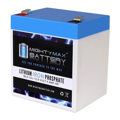 Mighty Max 12V 5AH Lithium Battery Replaces Dutton-Lainson 12V Electric Winch