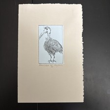 Terry Svat non-etch Imagon 2003 Belkenis Bird 97/175 Art SIGNED