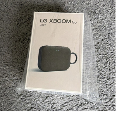 LG XBOOM Go DXG1 Bluetooth Lautsprecher tragbar schwarz rechteckig Neu
