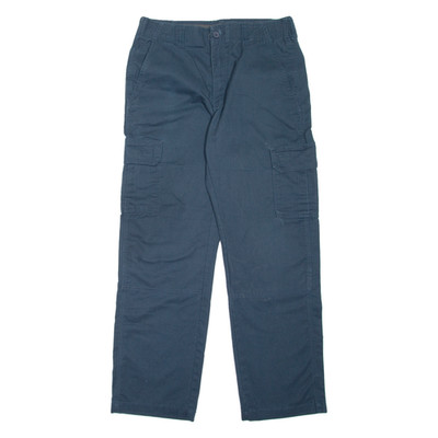 DICKIES Herren Cargo Workwear Hose Blau Regular Verjüngt W32 L32