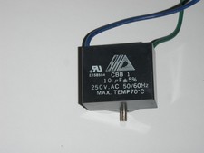 10 uF Run Capacitor for Motor in Magic Chef B...