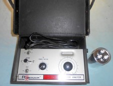 Vintage Robinair Capacitor Analyzer Hvac Tester Magic Eye Light Meter Case Vintage Robinair Capacitor Analyzer Hvac Tester Magic Eye Light Meter Case