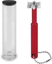 Golf Club Groove Sharpener with 6 Heads, Re-Grooving Tool and Cleaner for Restor