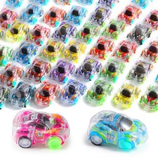 50 Pcs Mini Pull Back Cars Set, Pull Back Racing Vehicles for Kids Toddlers, ...
