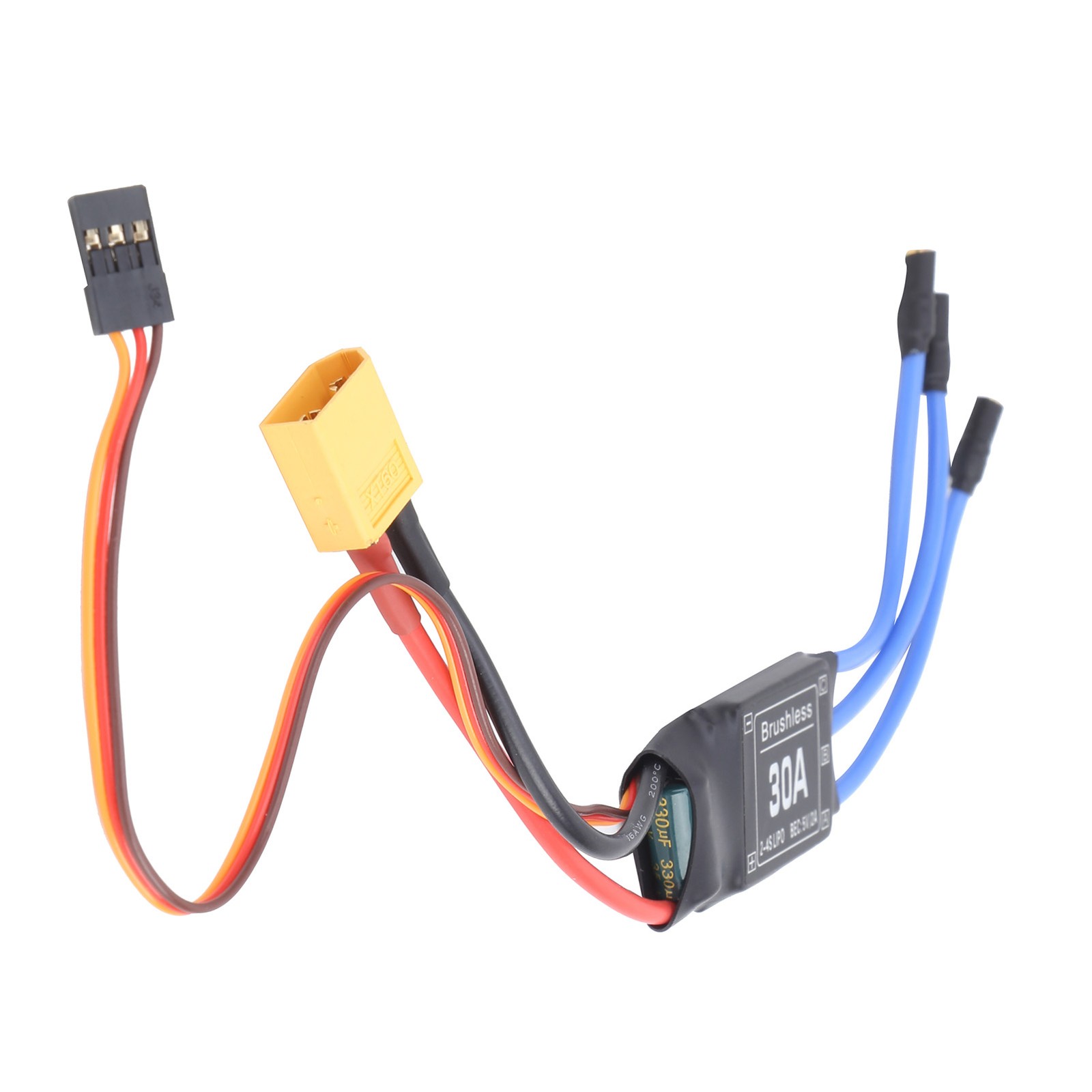 :30A Brushless ESC XT60 Electronic Speed Controller For RC Remote Control
