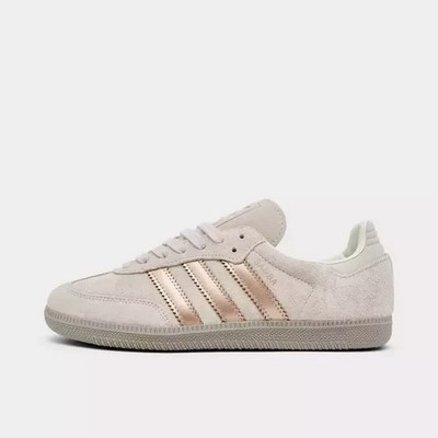 Size 6.5 - adidas Samba OG Off White Copper Metallic W for sale