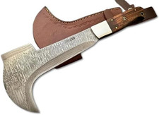Hand Forged Damascus Steel Machete Billhook Sickle Knife | Yard Work | Machete f
