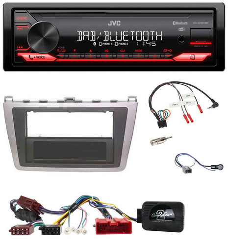 JVC Bluetooth USB DAB Lenkrad Autoradio für Mazda 6 2010-2012 aktiv - Bild 1 von 10