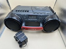 Sony CFD-980BK CD/Cassette Boombox for sale online | eBay
