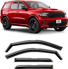 in-Channel Extra Durable Rain Guards for Dodge Durango 2011-2025, Window