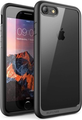 SUPCASE for iPhone SE3 /SE2/ 7 / 8,Slim Clear Shockproof Case Bumper Back Cover