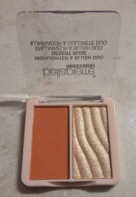 bellapierre cosmetics Highlighter & Blush Duo, Farbe Desert Rose, unbenutzt, neu