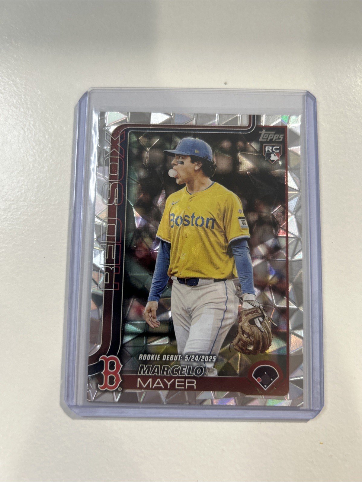 2025 Topps Update Series - Diamante Foil (RC) Rookie Debut Marcelo Mayer #US276