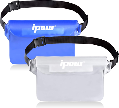 Borsa Spiaggia Impermeabile Con Cerniera – Tracolla Regolabile, Capiente E Leggera, In Tela Morbida, Colore Blu