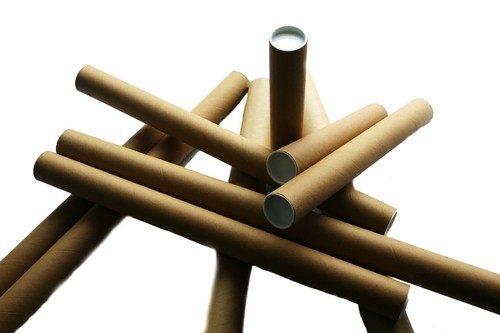 250 x A3/A4 POSTAL TUBES 330mm (13") x 45mm + END CAPS - Picture 5 of 6
