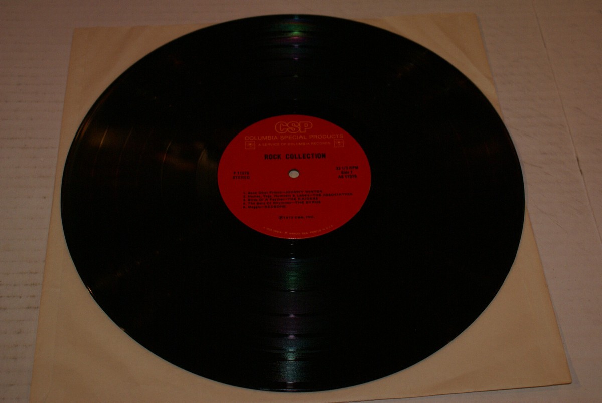 Rock Collection Lp Record 1973 11979 The Byrds Argent Johnny