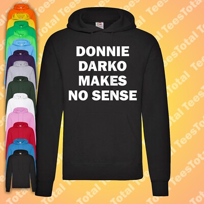 Donnie Darko Makes No Sense HOODIE Halloween 90s Retro Movie Geek  UK