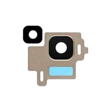 For Samsung Galaxy S8 G950F Replacement Rear Camera Lens With Bezel Ring (Gold)