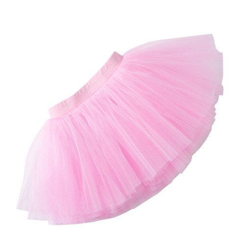 Children Tutu Ballet Skirt Performance Costumes Petticoat Tulle Dancewear Skirts - Picture 13 of 17