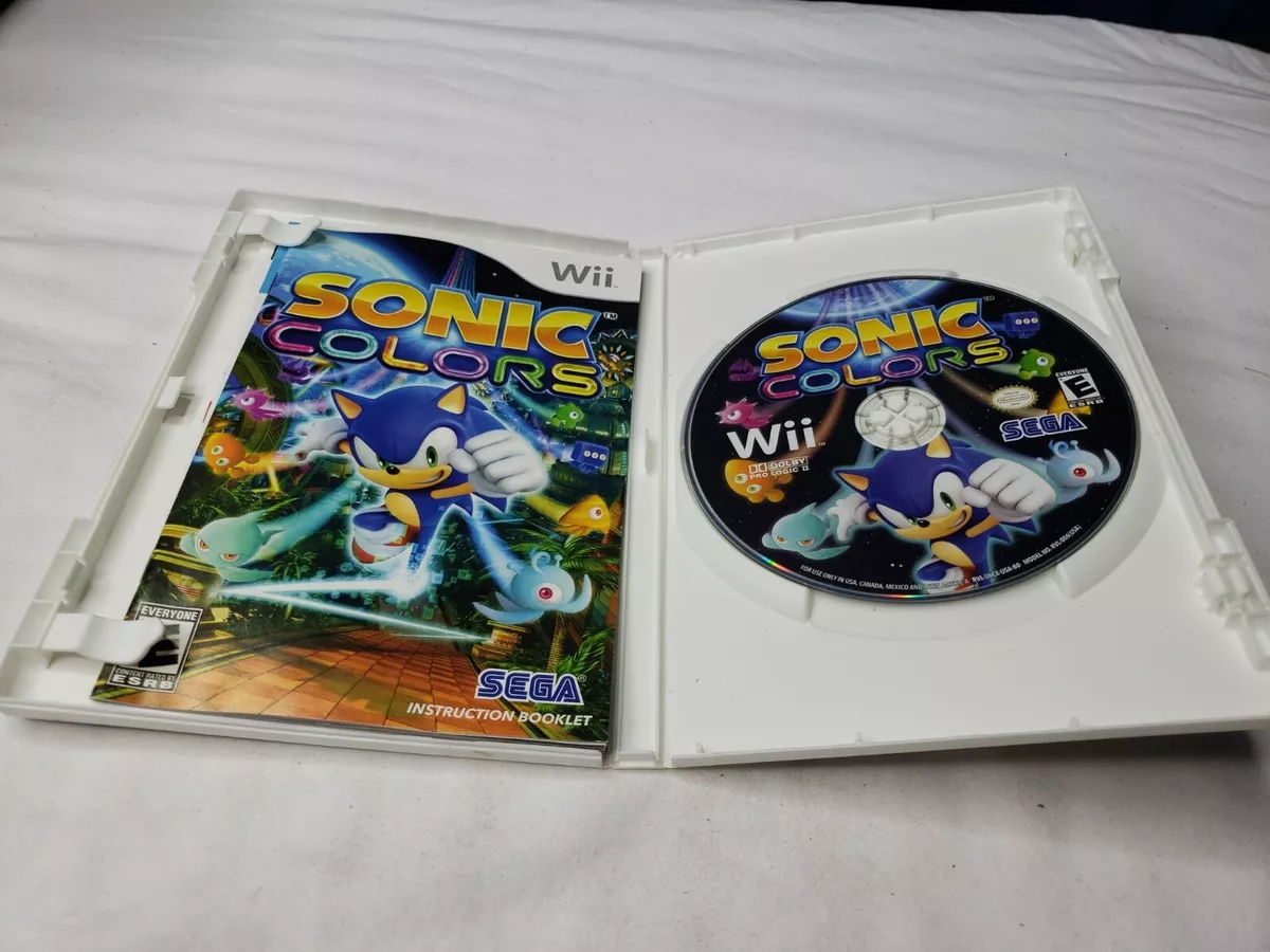  Sonic Colors - Nintendo Wii : Sega of America Inc: Video Games