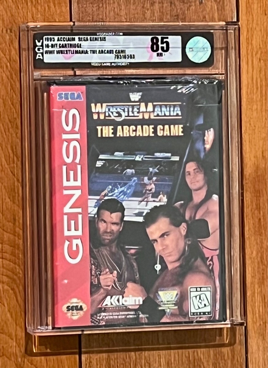 WWF WrestleMania: The Arcade Game (Sega Genesis, 1995) for sale
