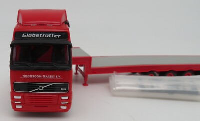 ALBEDO HO 1/87 CAMION VOLVO FH 16 12 NOOTEBOOM GLOBETROTTER REMORQUE SURBAISSEE