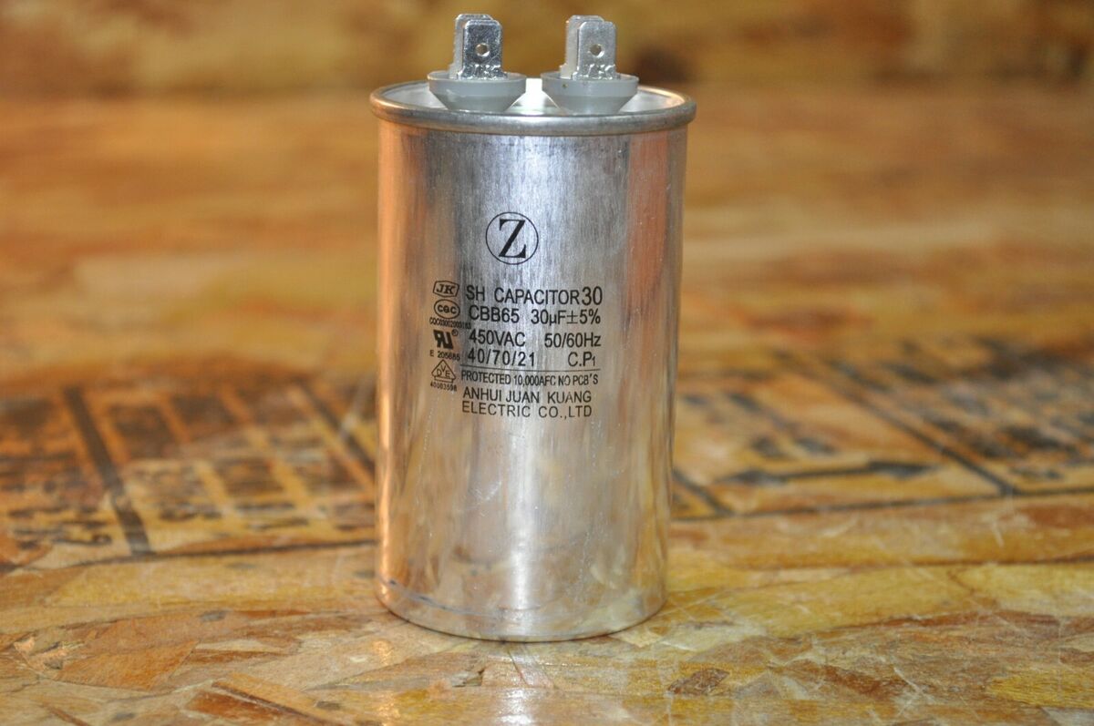 ANHUI JUAN KUANG Z CAPACITOR 30 CBB65 450VAC 50/60HZ 40/70 ANHUI JUAN KUANG Z CAPACITOR 30 CBB65 450VAC 50/60HZ 40/70