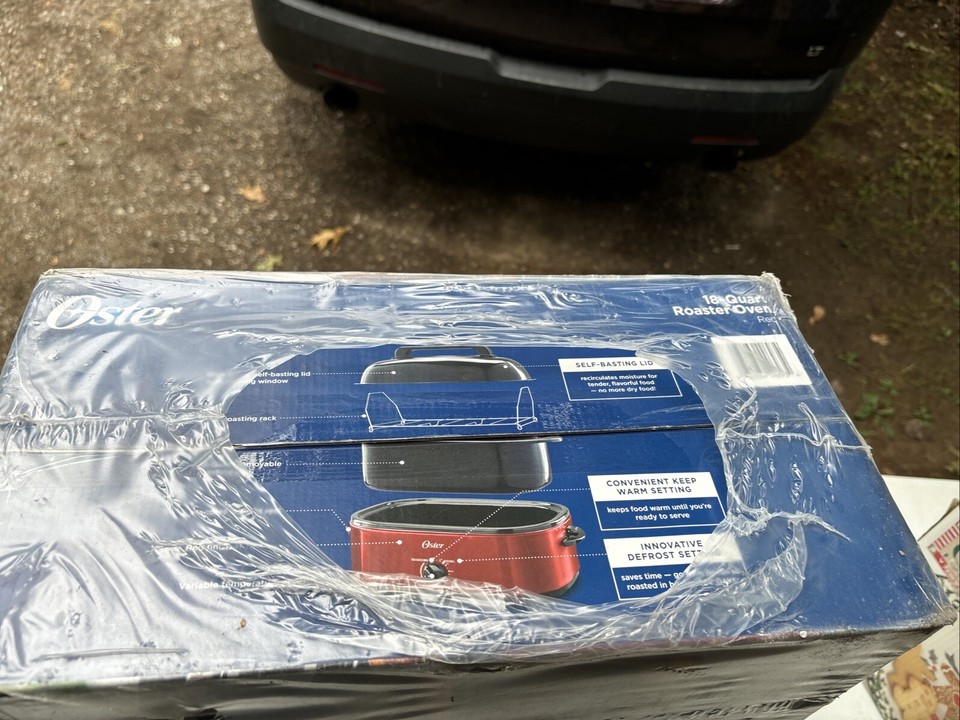 Oster 18Quart Roaster Oven Red CKSTRS18RHDV, In New Sealed Box eBay