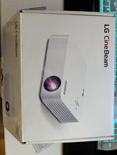 LG CineBeam LED Projector with Built-in Battery Projector - White (NEW OPEN BOX)