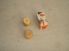 1 Pair NOS Chicago Rawhide Manufacturing Co Hammer Faces No. 0      1” Diameter