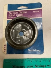 NEW - PLUMBSHOP #PS2279  3.25" RUBBER GARBAGE DISPOSAL SPLASH GUARD - FREE SHIP