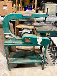POWERMATIC 24" WOODWORKING SCROLL SAW "AS-IS"