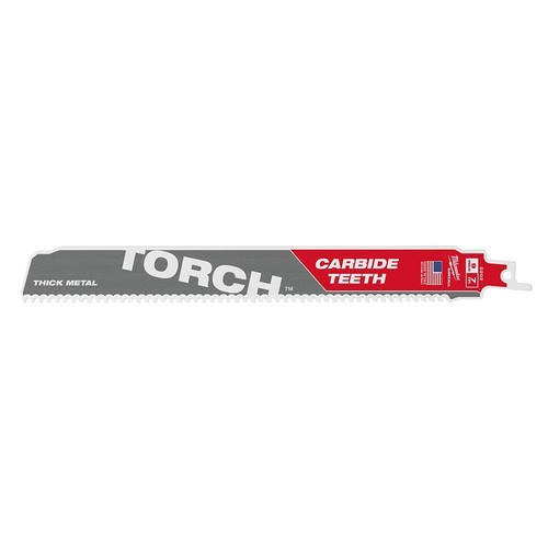 Milwaukee 48-00-5202 SAWZALL TORCH 9" 8-TPI Carbide Blade