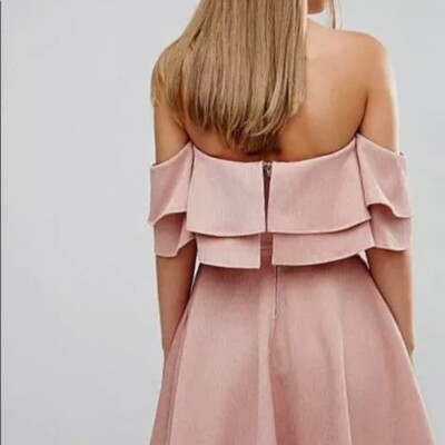 open lace back dress Suzannah London | Cumbria Coat Dress in Pink Wool Crepe | Mother of The Bride Dress main image 0