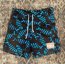 Vintage 80s Billabong Surf Fish Bone Swim Hybrid Shorts Men  s SZ S 28-30 Skate
