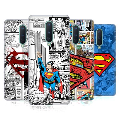 OFFICIAL SUPERMAN DC COMICS COMICBOOK ART GEL CASE FOR GOOGLE ONEPLUS PHONES