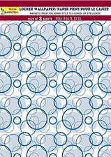 Magnetic Locker Wallpaper Made in USA - Pack of 3 Sheets - vr01